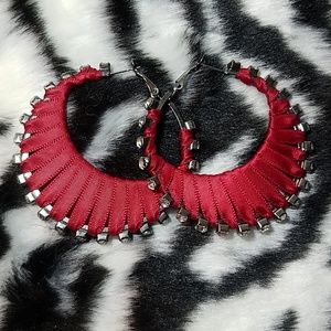 Guess hoop earrings *NWOT*